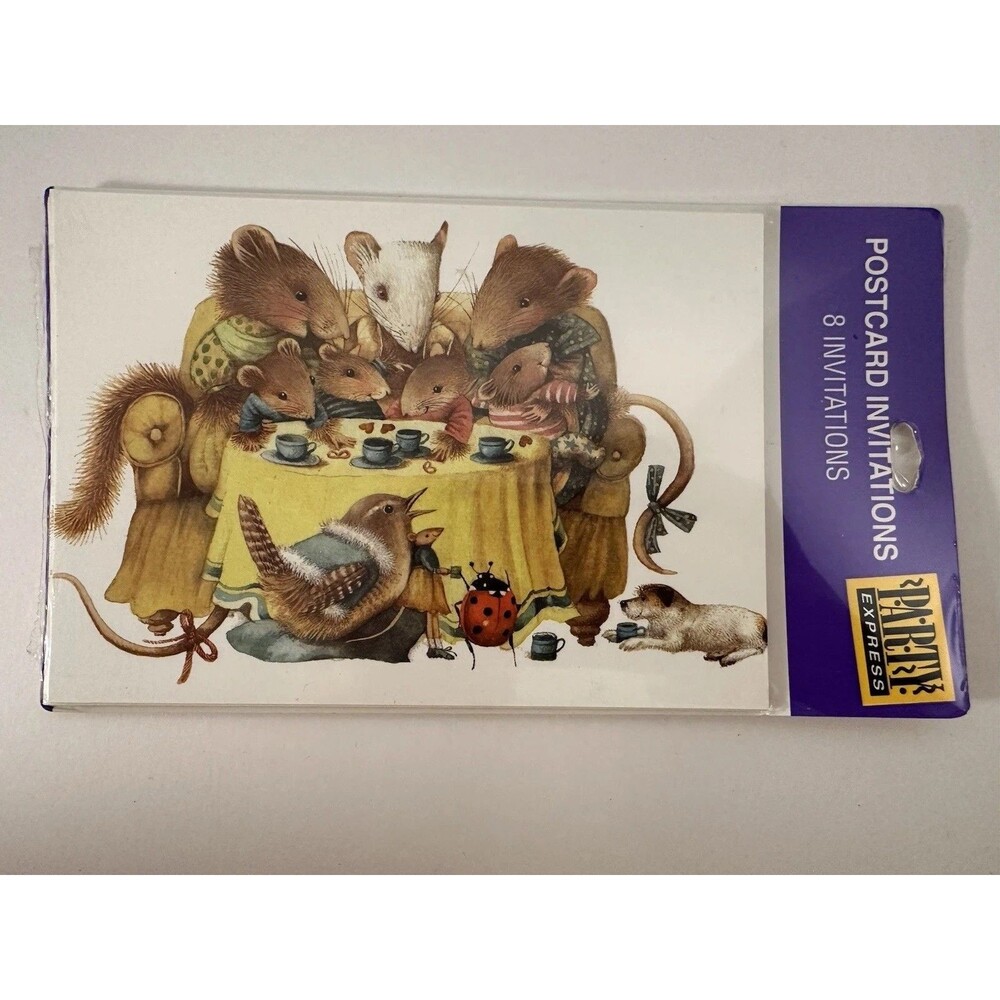 Hallmark Party Express Postcard Invitations It’s A Shower Made In USA 1994
